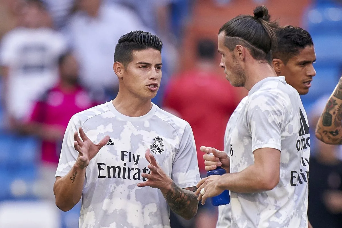 Хамес Родрігес та Гарет Бейл / Getty images