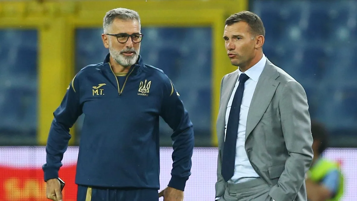 Мауро Тассотти и Андрей Шевченко / фото из открытых источников