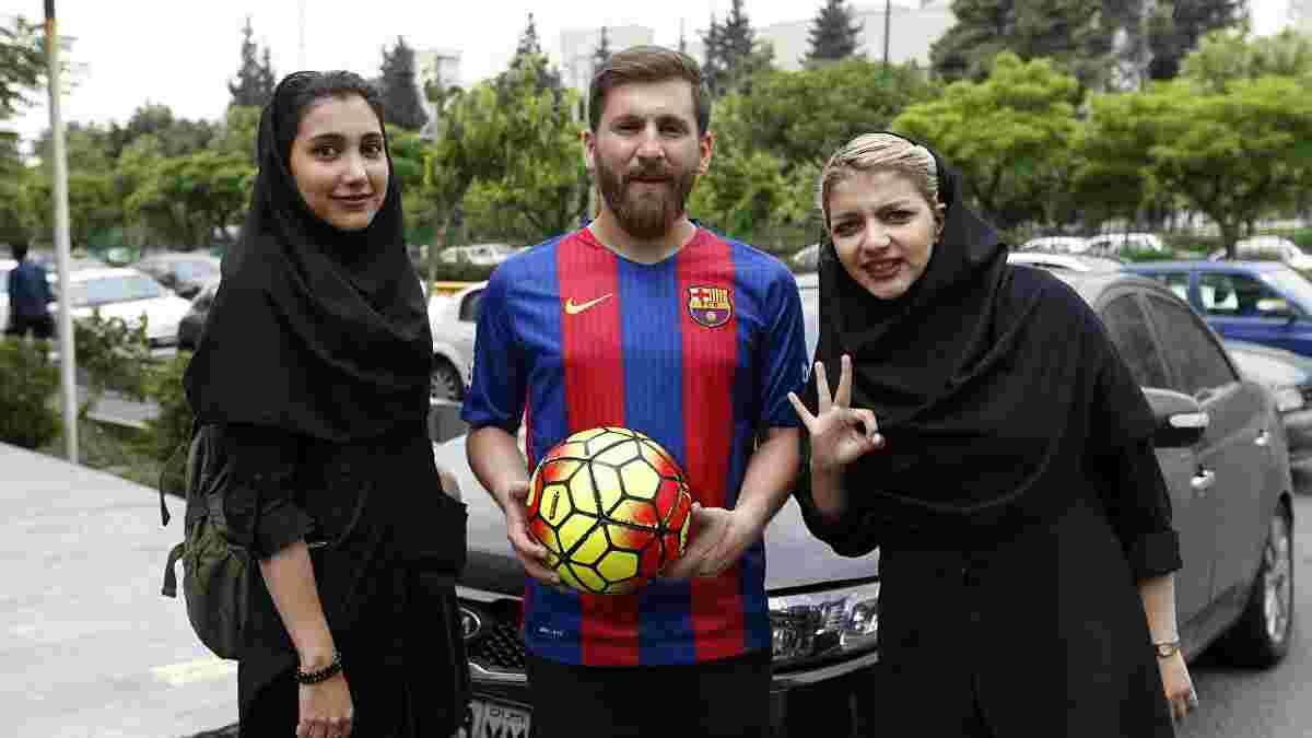Французький телеканал сплутав іранського пікапера з Ліонелем Мессі