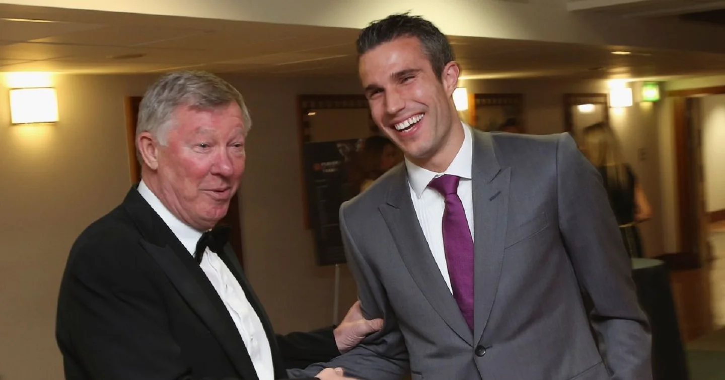 Алекс Фергюсон и Робин ван Перси / Фото Great Britain news platform