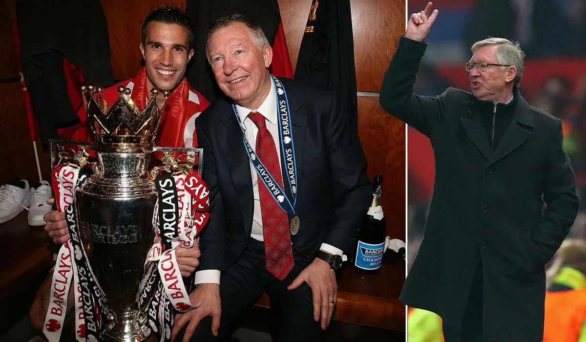 Робін ван Персі та сер Алекс Фергюсон / Reuters