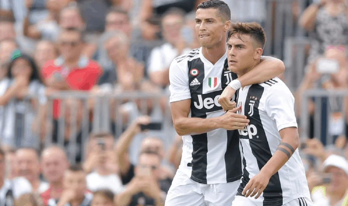 Пауло Дибала и Криштиану Роналду / Фото из открытых источников