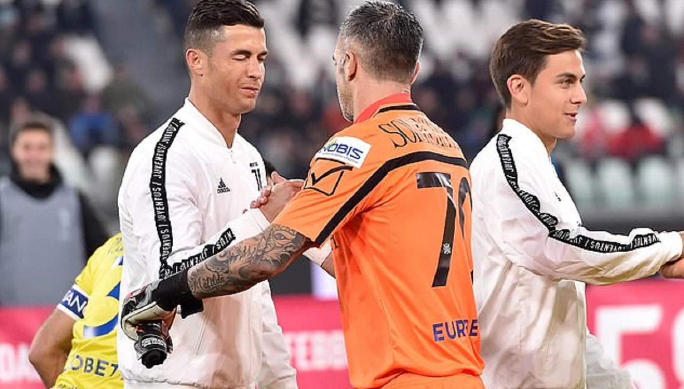 Кріштіану Роналду та Стефано Соррентіно / Фото Getty Images