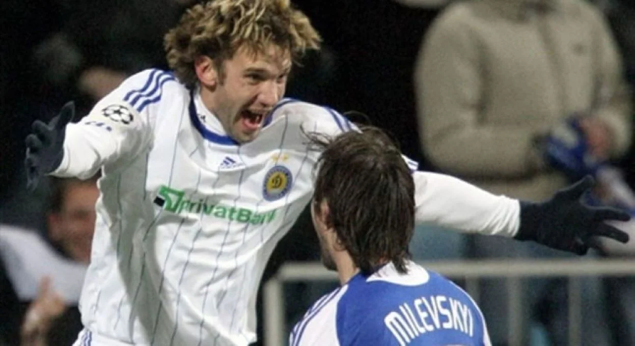 Динамо – Інтер: Андрій Шевченко відкрив рахунок у матчі ЛЧ 2009/10 / фото AFP