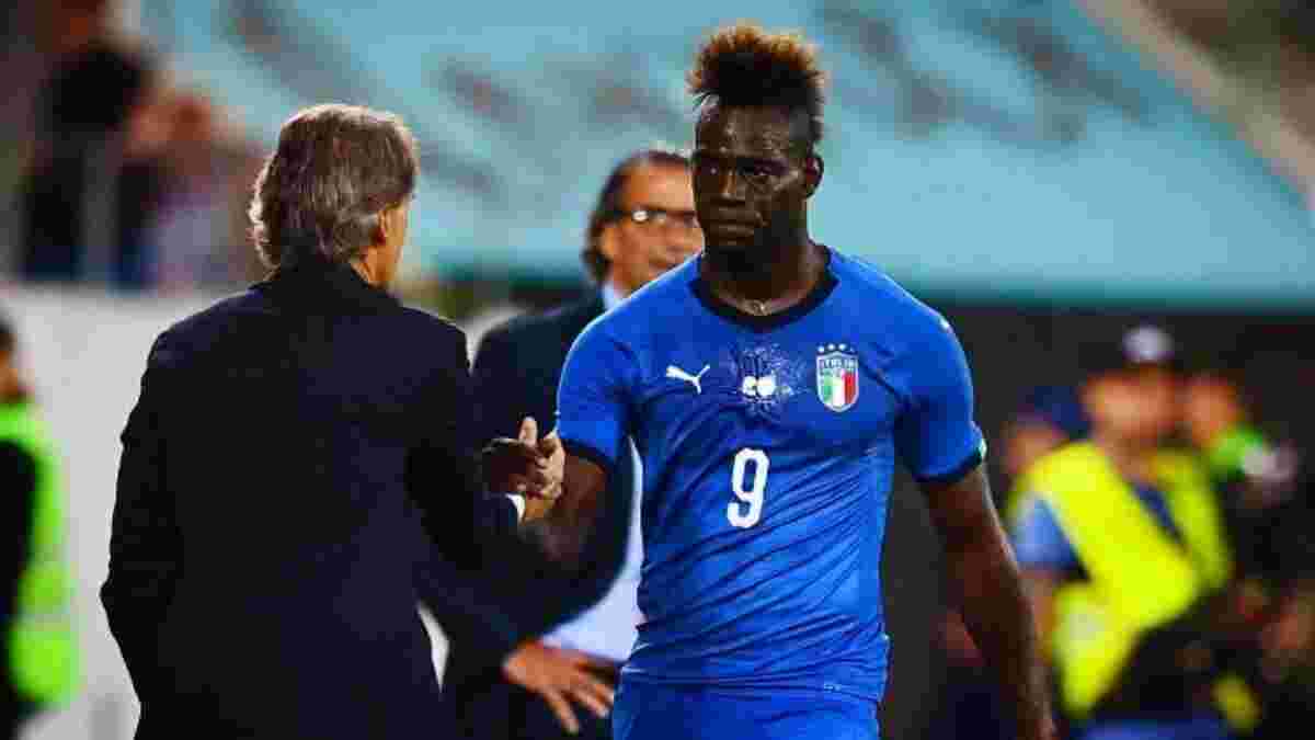 Манчини уничтожил Балотелли и назвал условие возвращения в сборную Италии