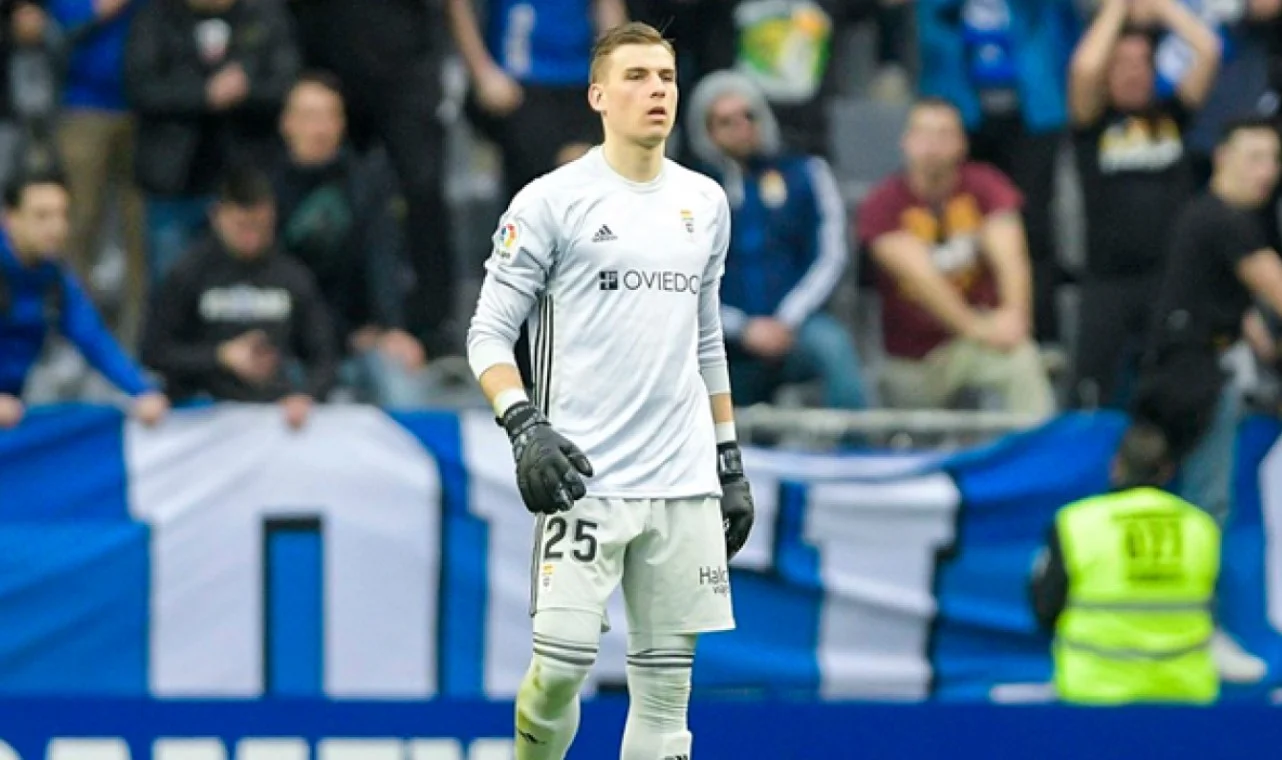 Андрій Лунін / фото ФК Ов'єдо