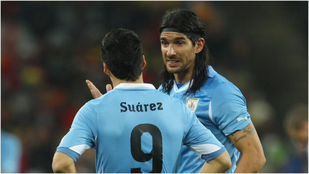 Суарес и Абреу в сборной Уругвая / Getty Images