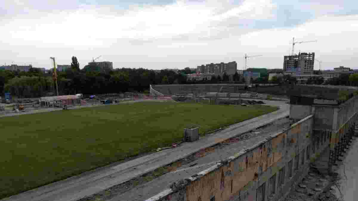 Верес отчитался о процессе реконструкции стадиона – опубликовано видео