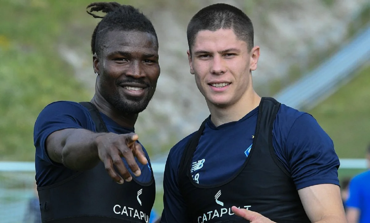 Мохаммед Кадірі та Денис Попов (справа) / ФК Динамо