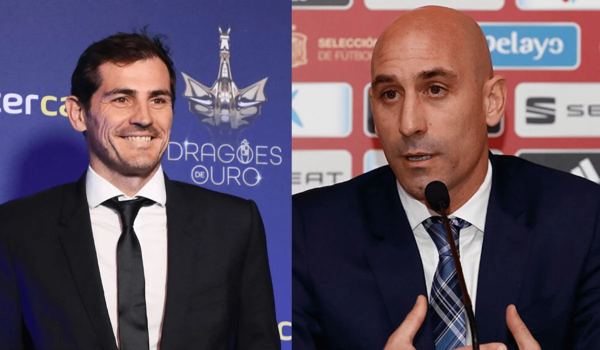 Луис Рубиалес и Икер Касильяс / фото из соцсетей