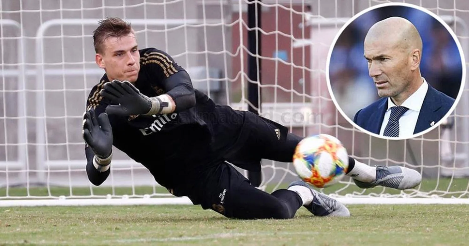 Зидан возвращает Лунина в Реал