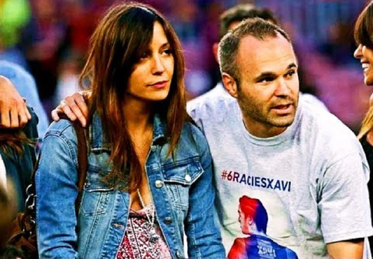 Андрес Иньеста с женой / Фото из открытых источников