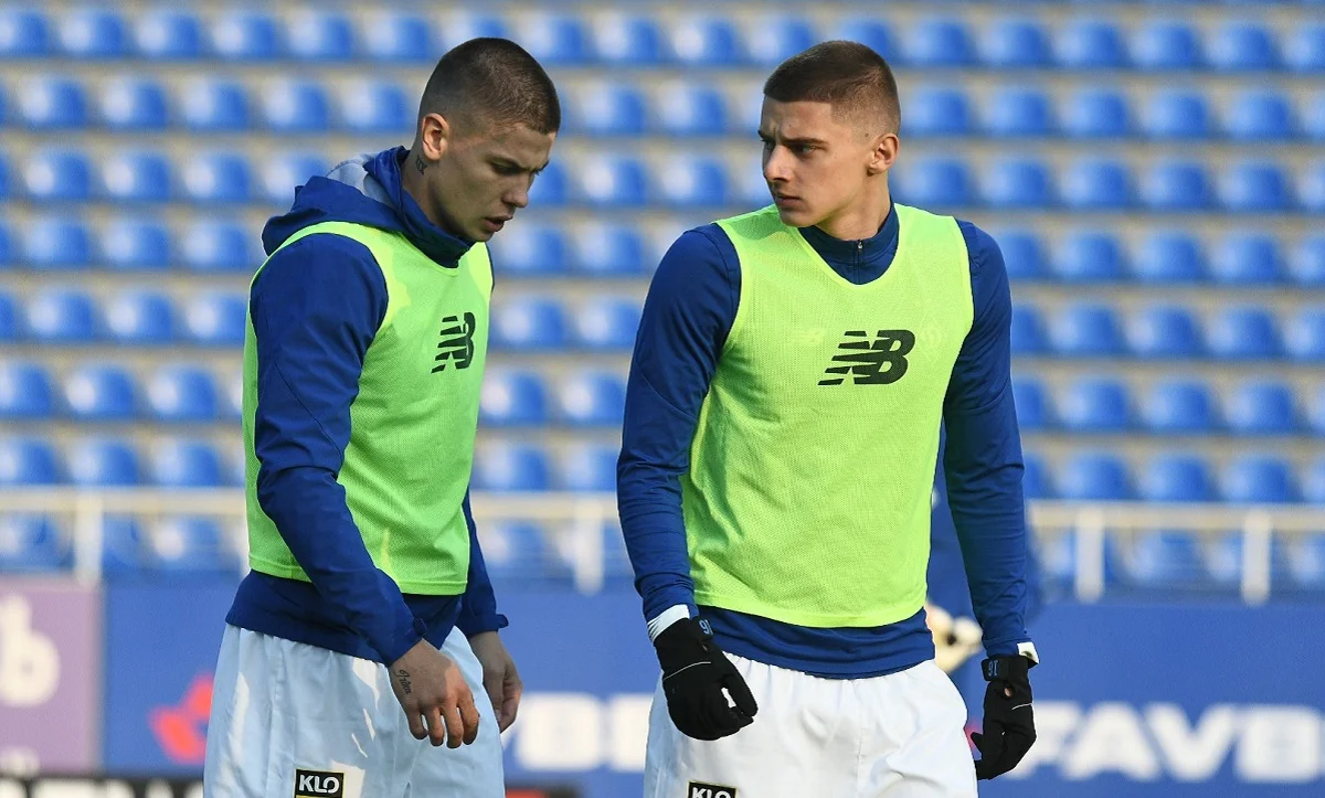 Попов и Миколенко / фото: Динамо