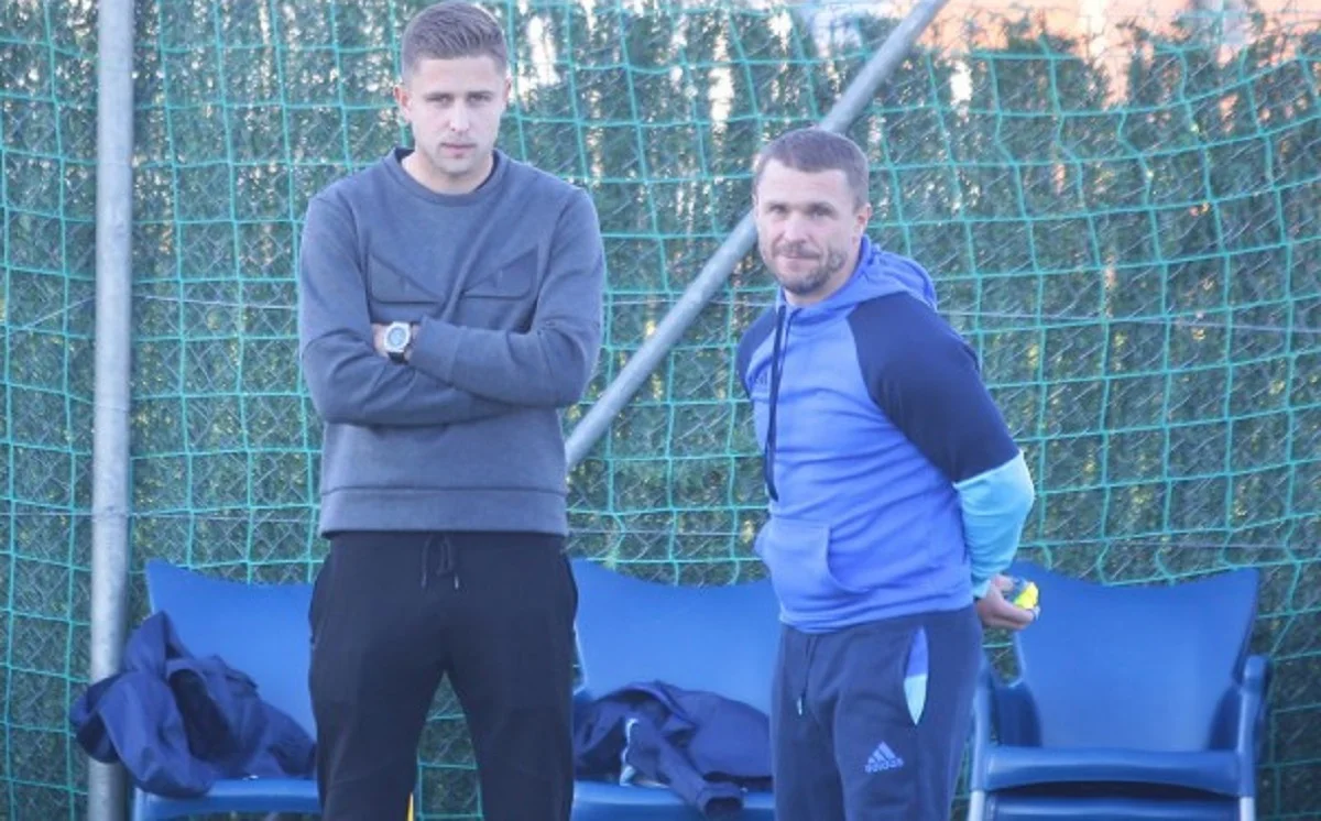 Кравец и Ребров / фото: Динамо