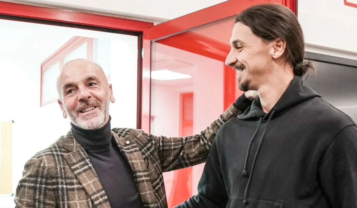 Стефано Піолі та Златан Ібрагімовіч / ФК Мілан