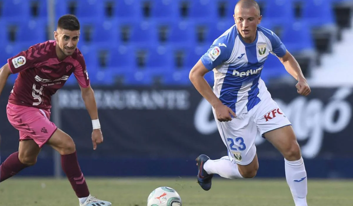 Василь Кравець (справа) / ФК Леганес