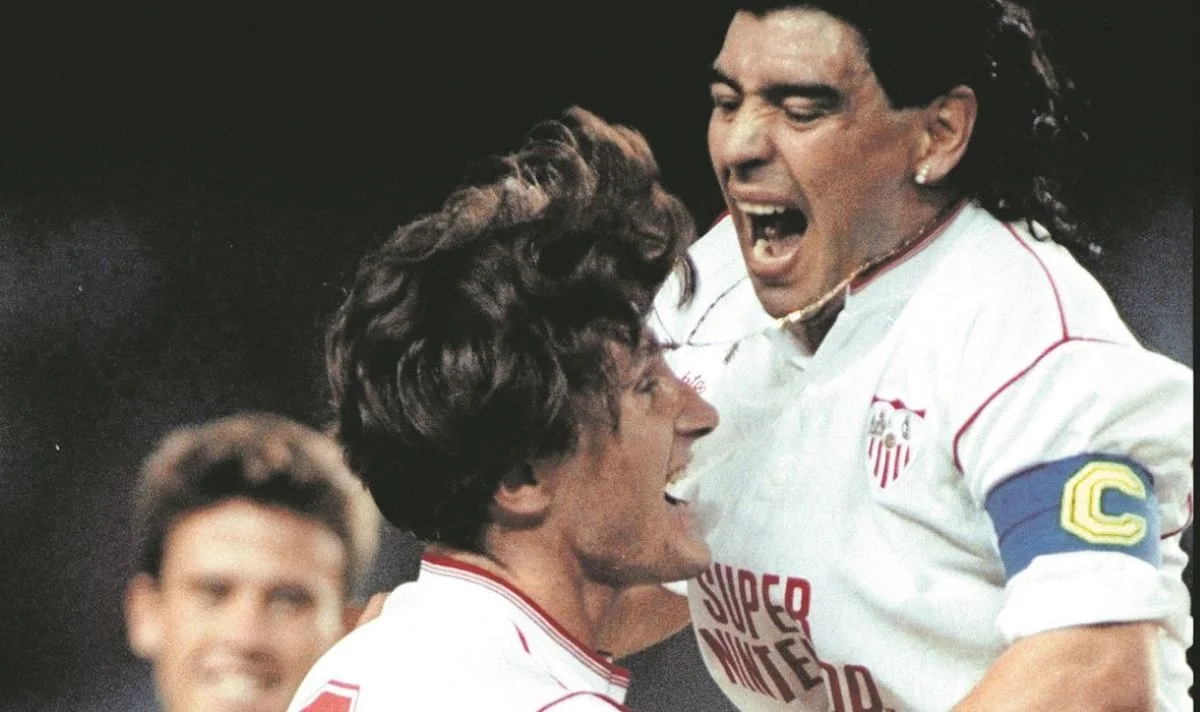 Давор Шукер і Дієго Марадона