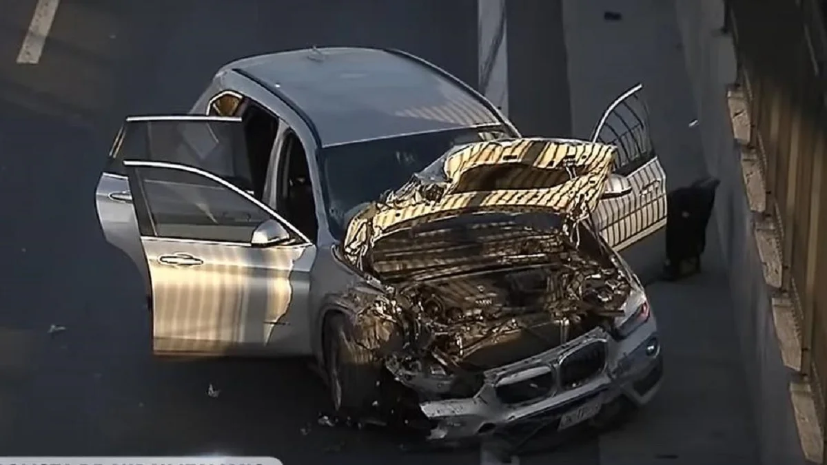 Автомобіль Ідальго після ДТП