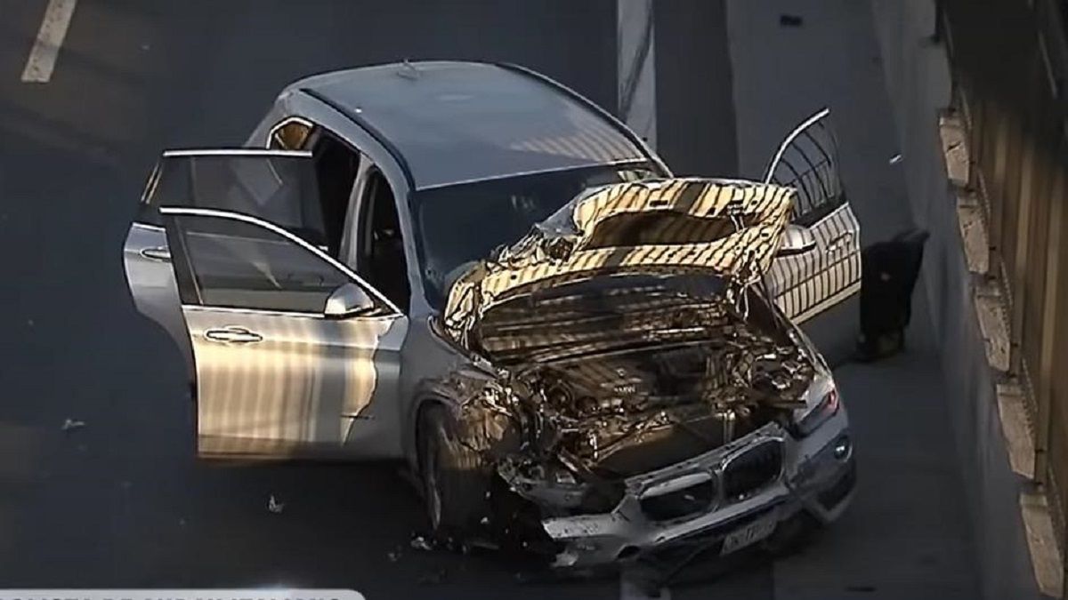 Автомобиль Идальго после ДТП