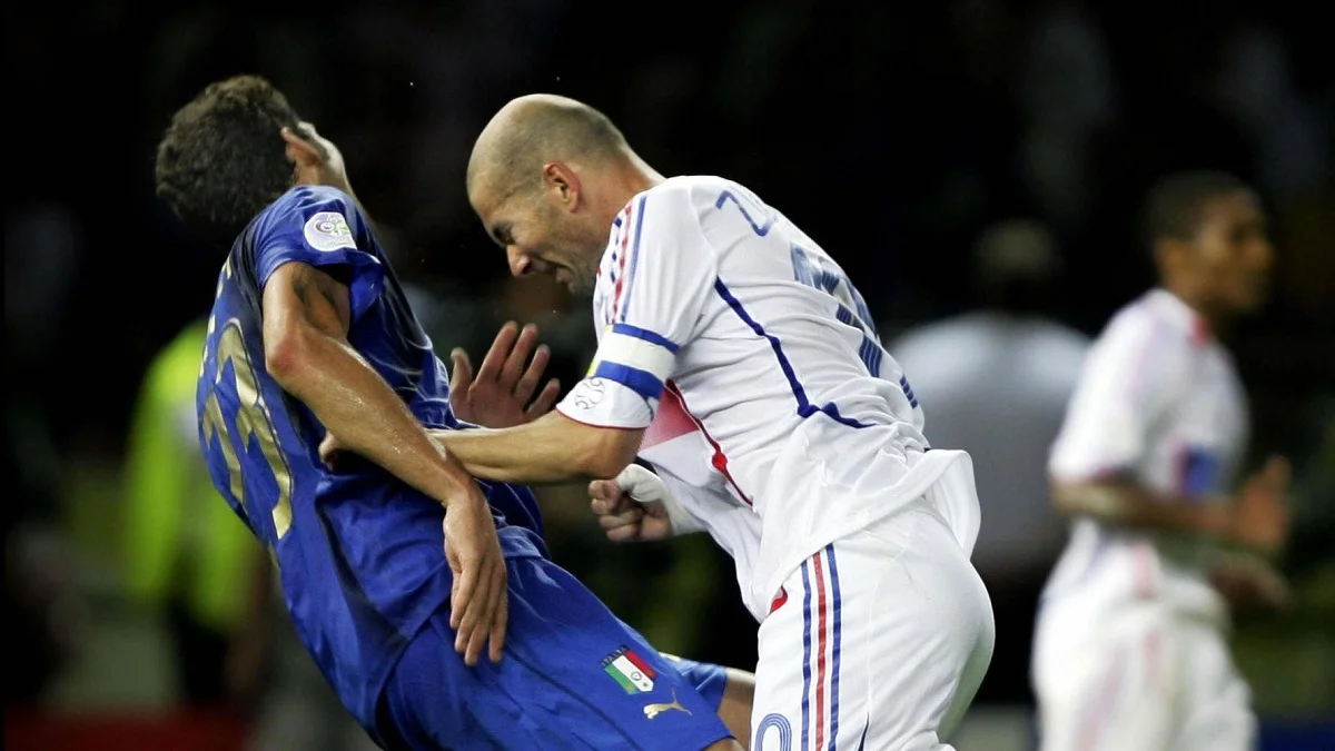 Матерацці та Зідан / Фото Diario As