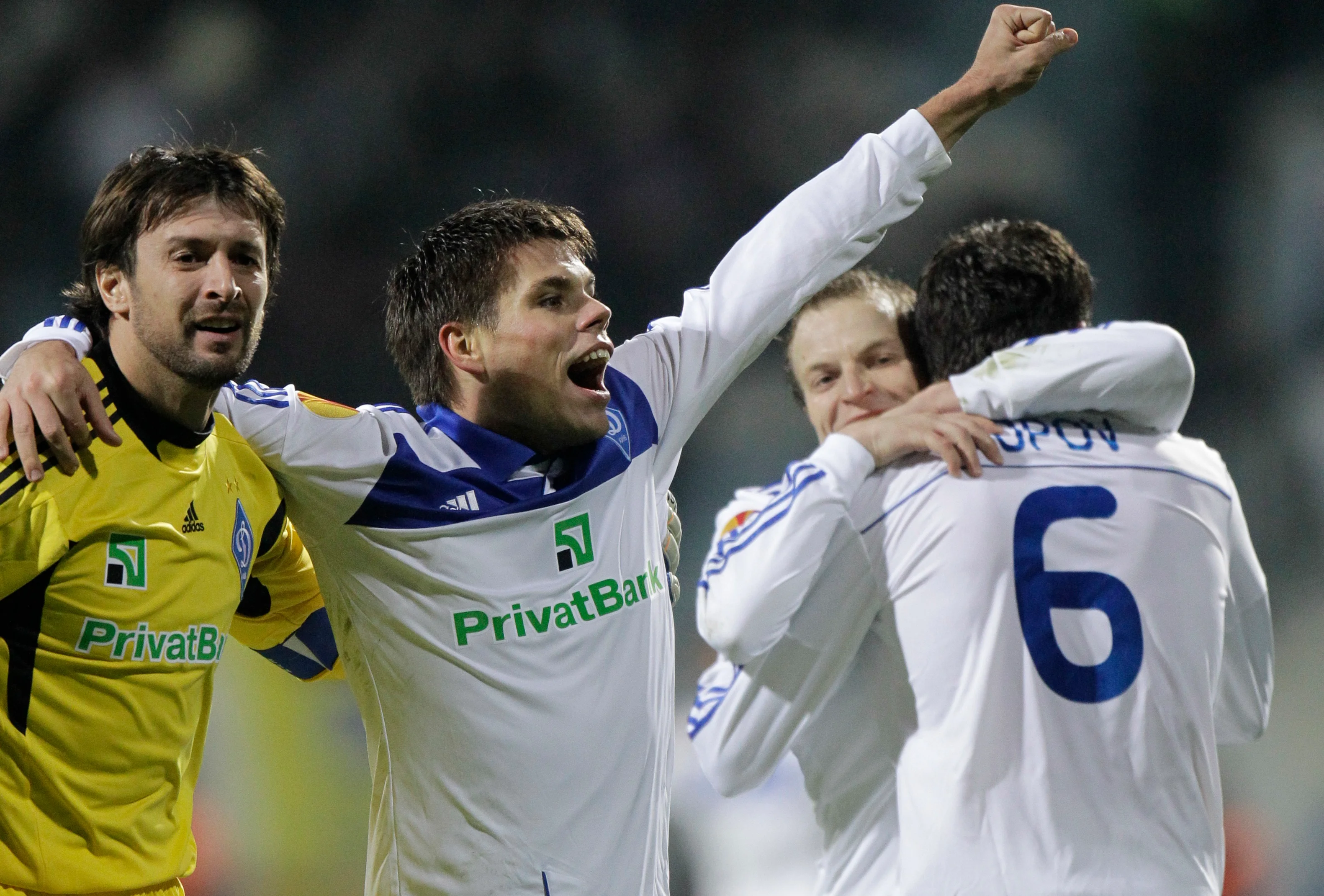 Олександр Шовковський та Оґнєн Вукоєвіч / Фото ФК Динамо