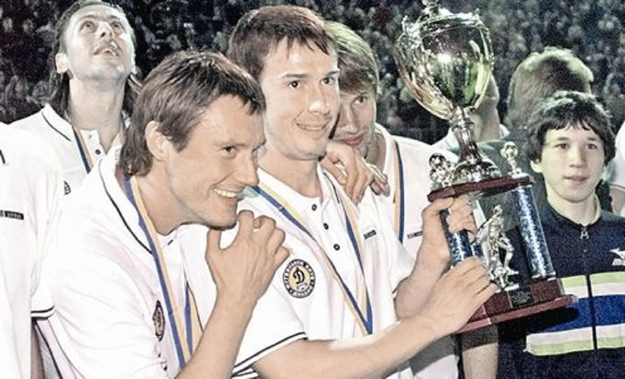 Олександр Хацкевич та Валентин Белькевич / Фото Динамо