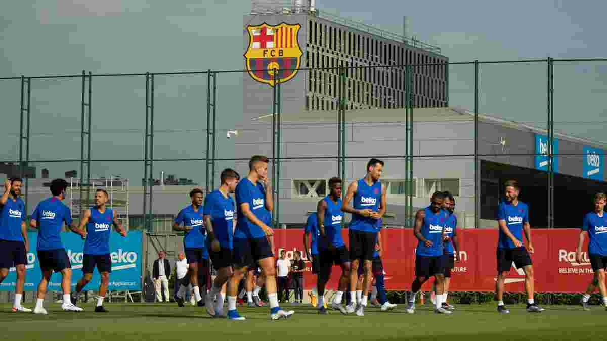 Барселона возобновила тренировки на базе клуба