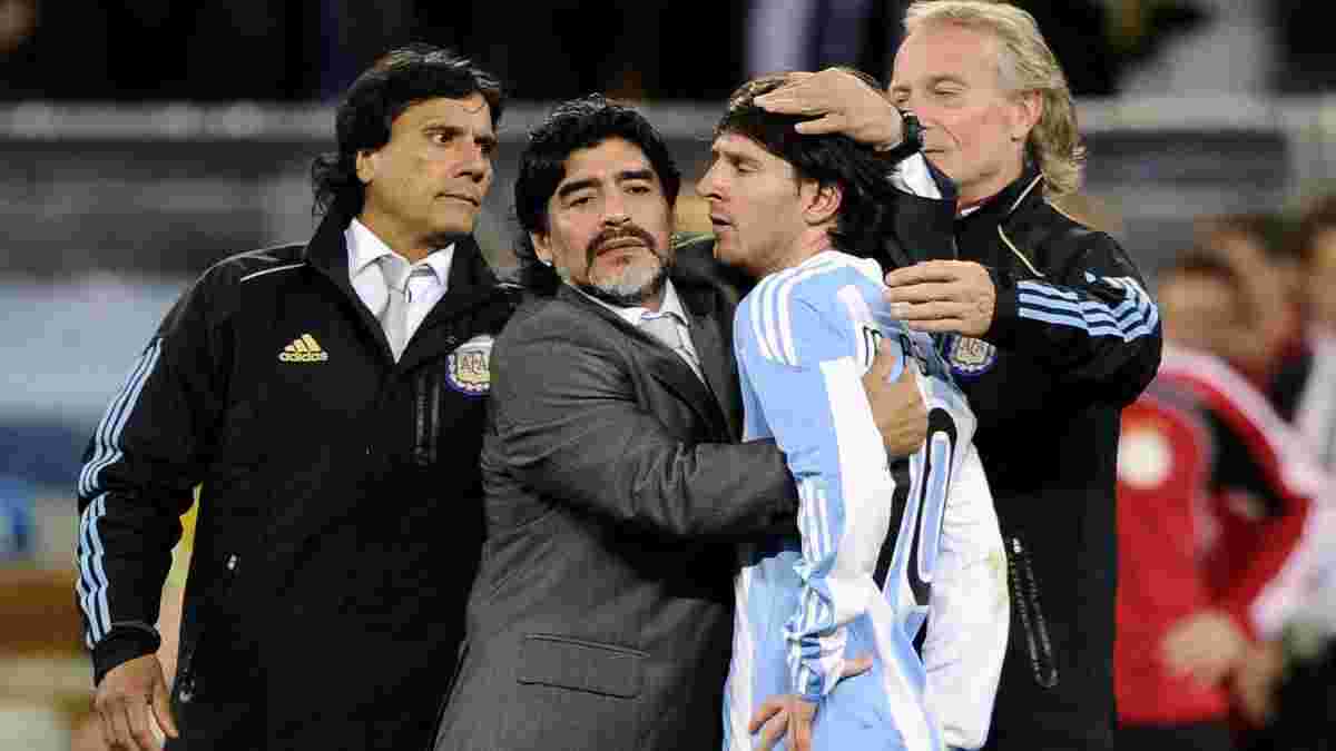 "Мессі – вершина, але Марадона – це інший світ": володар "Золотого м'яча" зробив свій вибір між двома аргентинцями