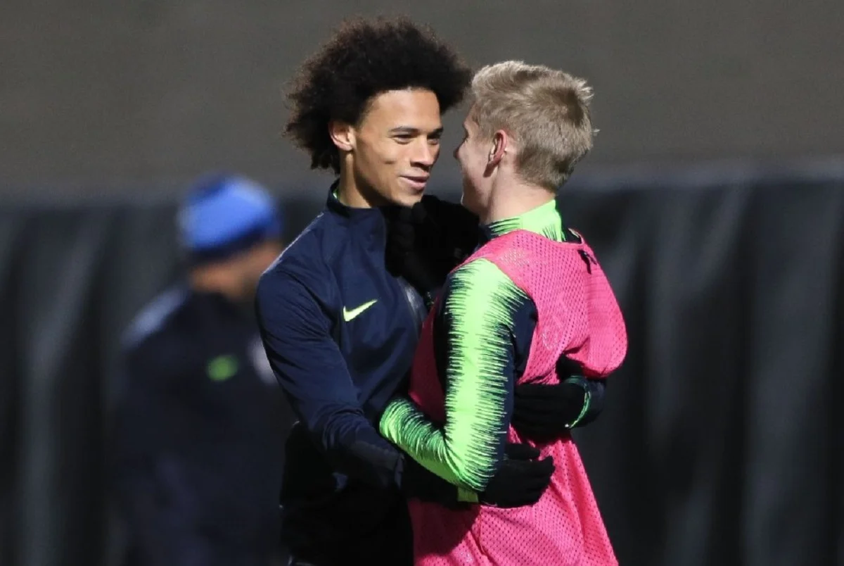 Лерой Сане та Олександр Зінченко / Getty Images