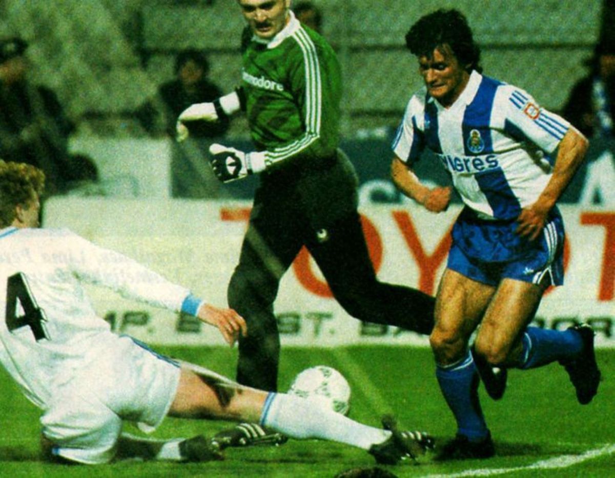 Динамо Київ у матчі з Порту в Кубку чемпіонів 1987 року