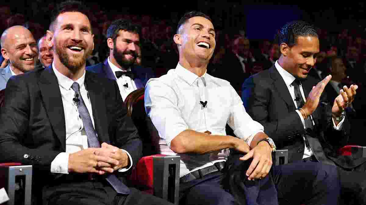 Мессі та Роналду не зможуть поборотися за премію The Best – ФІФА визначила долю нагороди в умовах пандемії