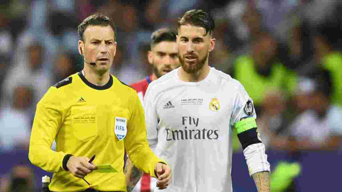 Реал – Атлетико: арбитр финала Лиги чемпионов-2016 признался, что несправедливо засчитал гол Рамоса