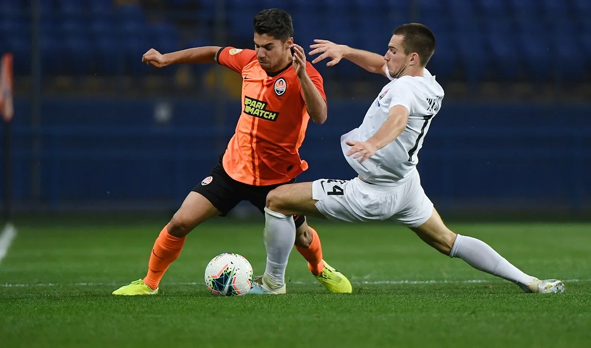 Богдан Михайличенко (справа) / фото: Шахтер