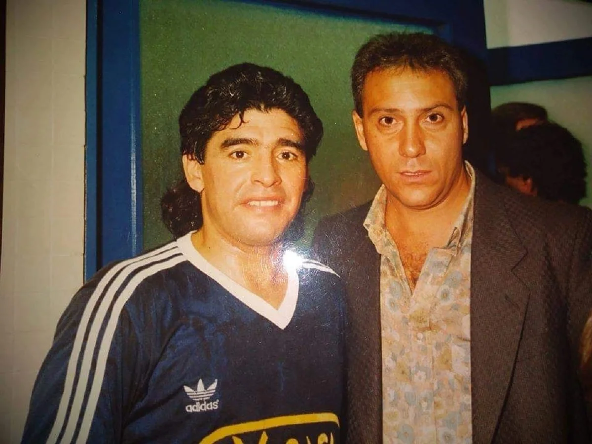 Дієго Марадона та Уго Єрвасі / Фото із сімейного архіву