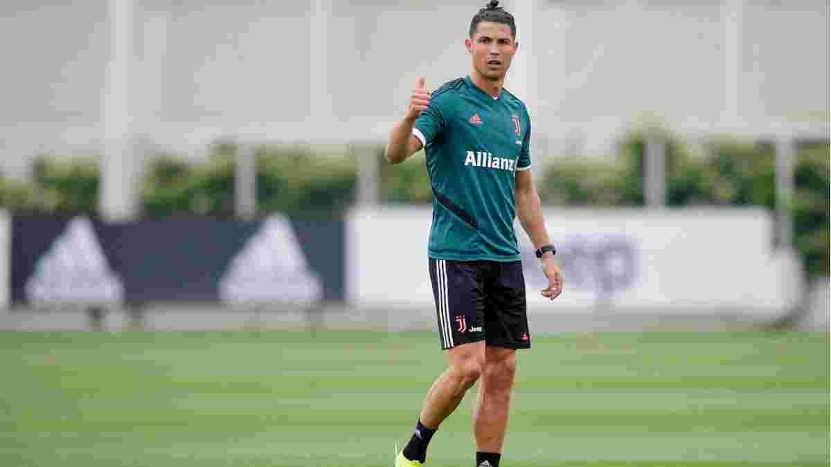 Роналду вражає на тренуваннях Ювентуса – ефектні голи португальця, який не залишає шансів голкіперу