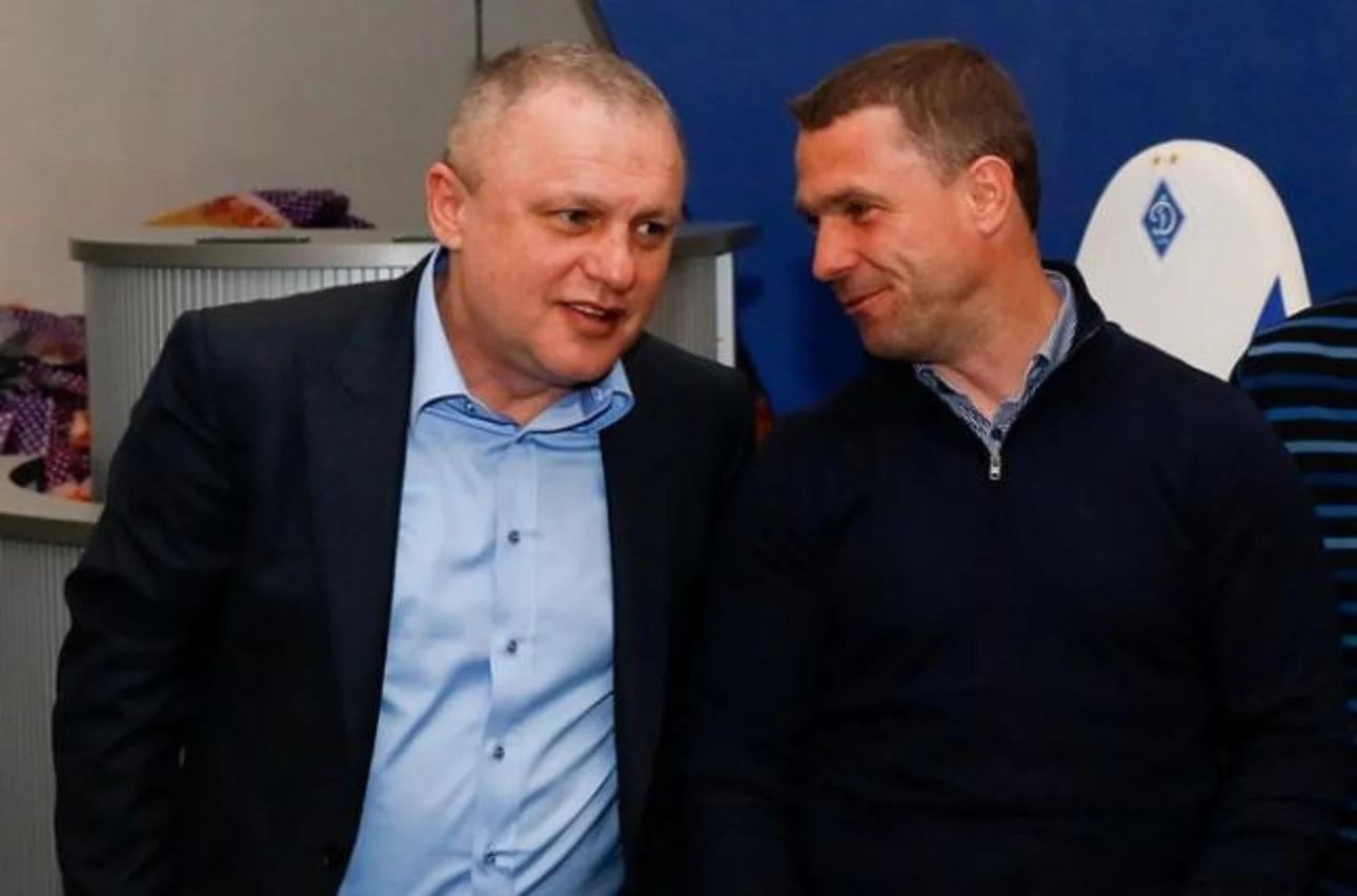 Игорь Суркис и Сергей Ребров / Фото ФК Динамо