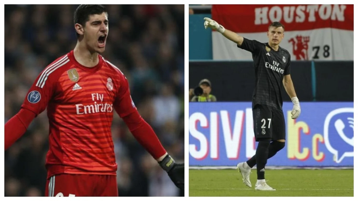 Лунин лучше играет ногами за Куртуа