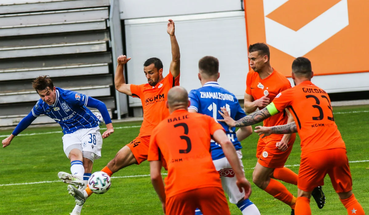 Костевич отдал голевой пас / ФК Лех