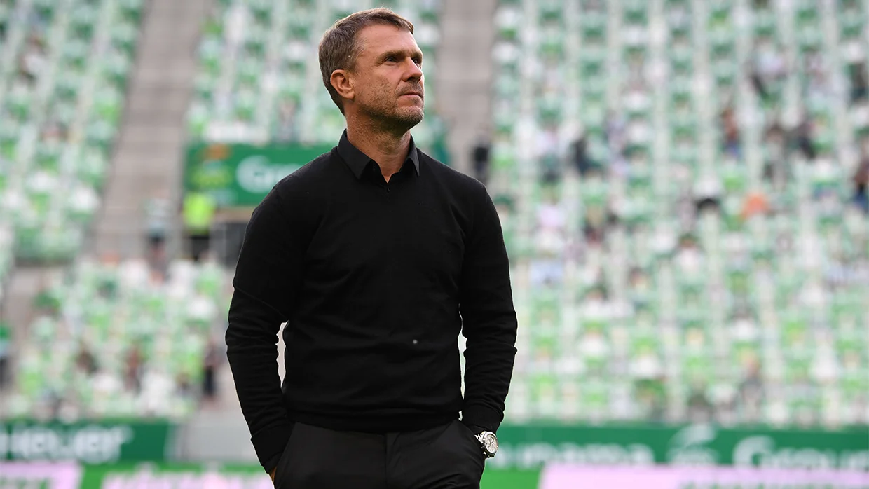 Сергей Ребров после очередной победы в Венгрии / фото Ференцварош