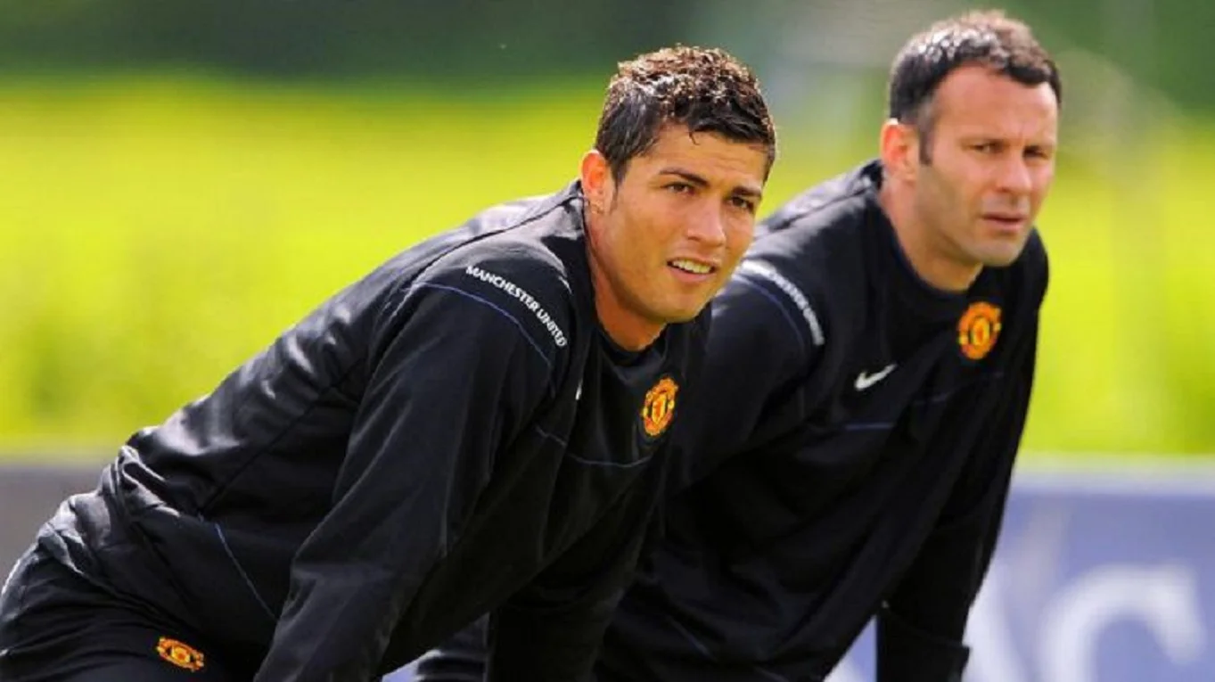 Криштиану Роналду и Райан Гиггз / Фото ФК МЮ