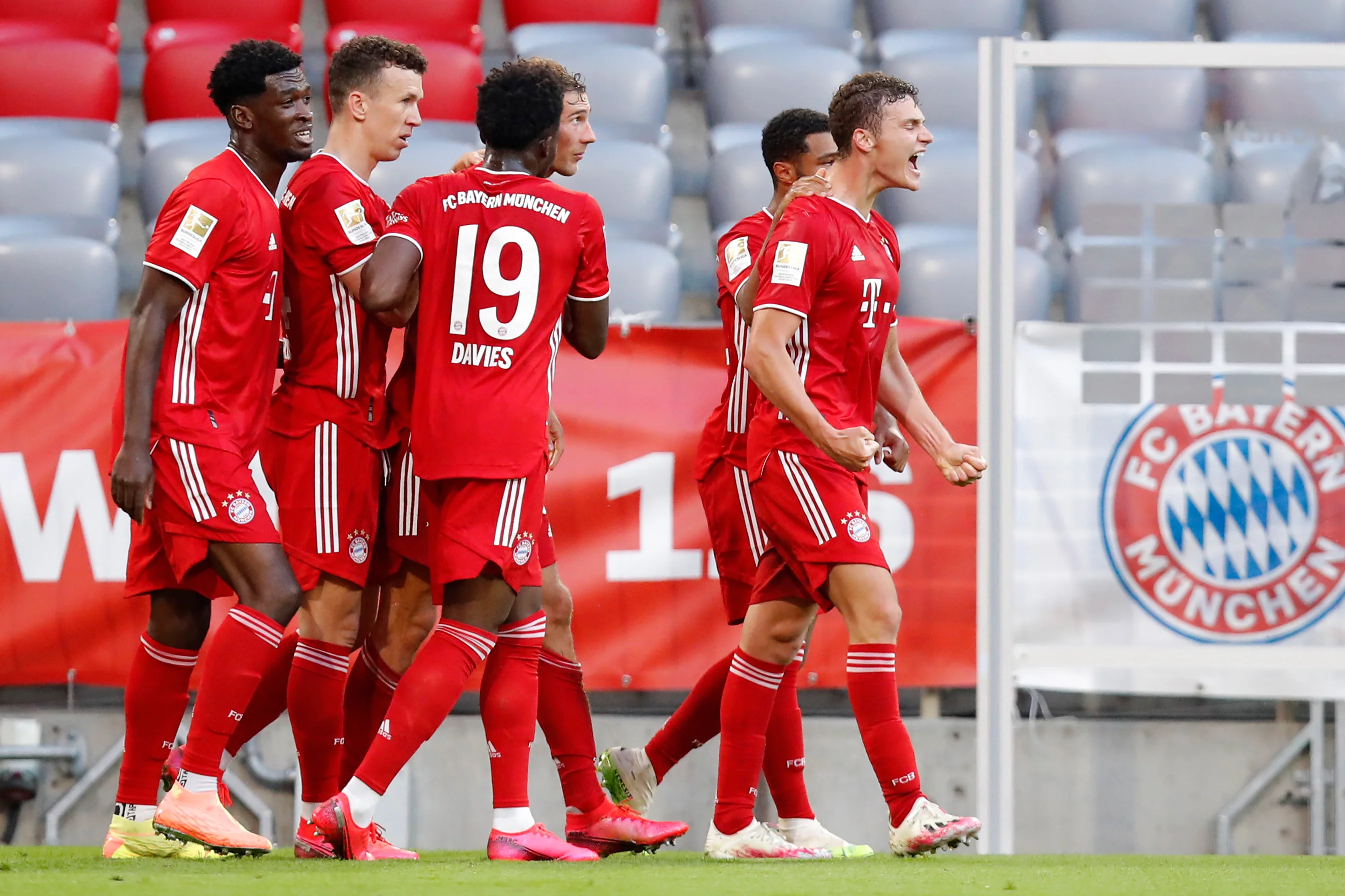Радость игроков Баварии / фото ФК Бавария