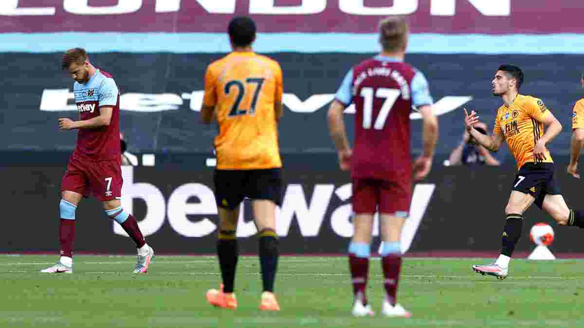 Вест Хэм – Вулверхэмптон – 0:2 – видео голов и обзор матча
