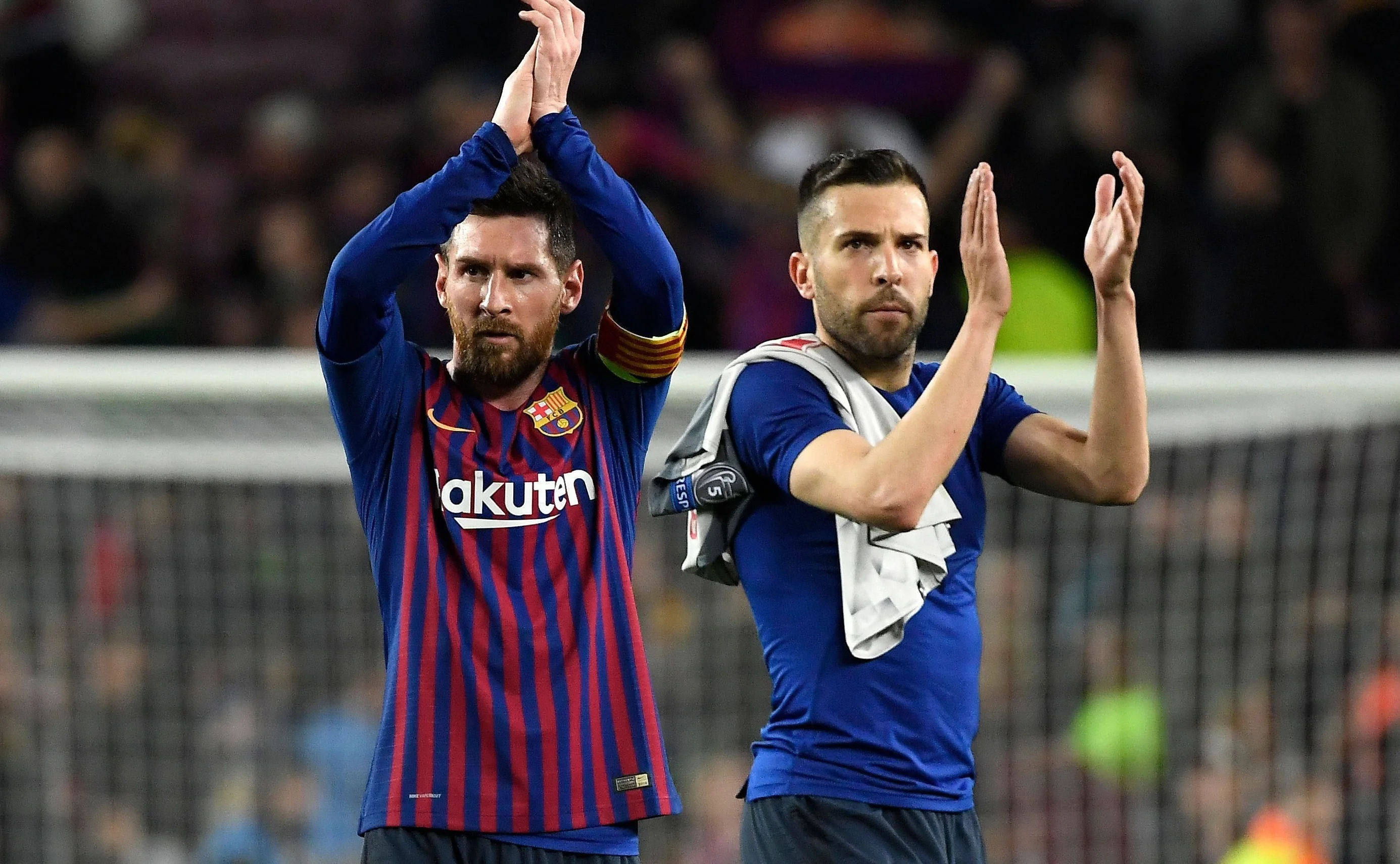 Лионель Месси и Жорди Альба / Фото ФК Барселона