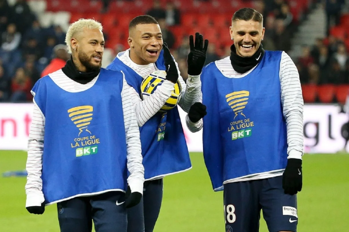 Неймар, Мбаппе та Ікарді / Getty Images