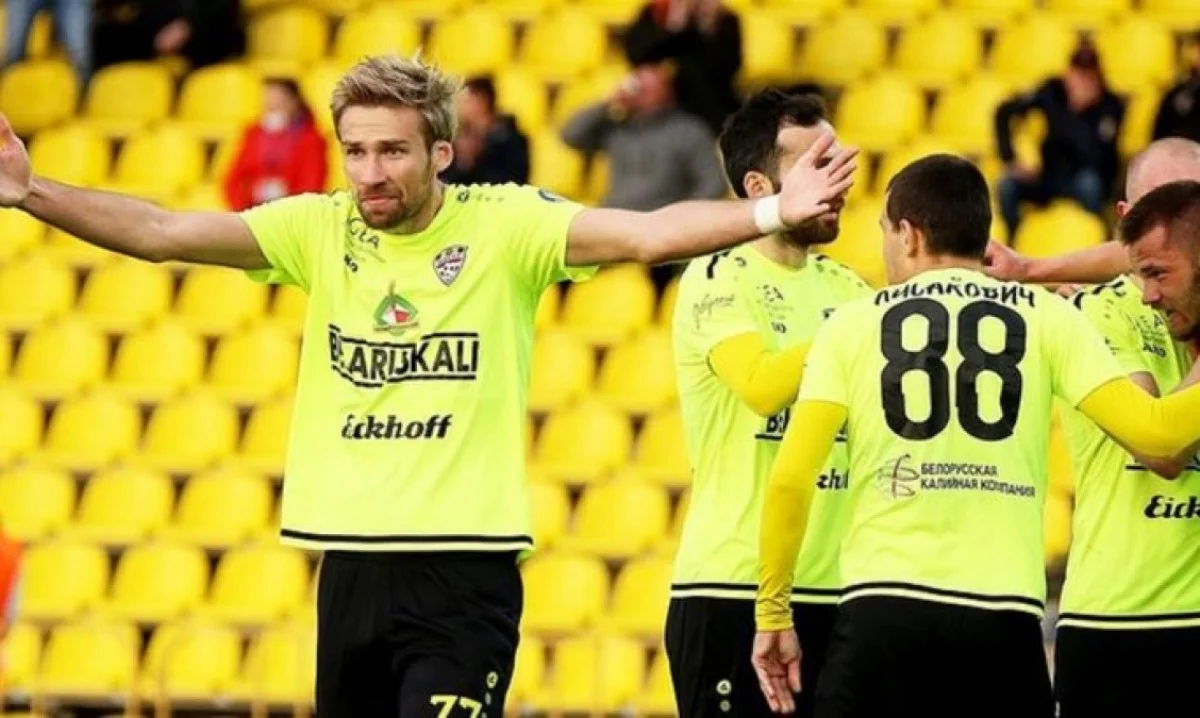 Игроки солигорского Шахтера / ФК Шахтер Солигорск