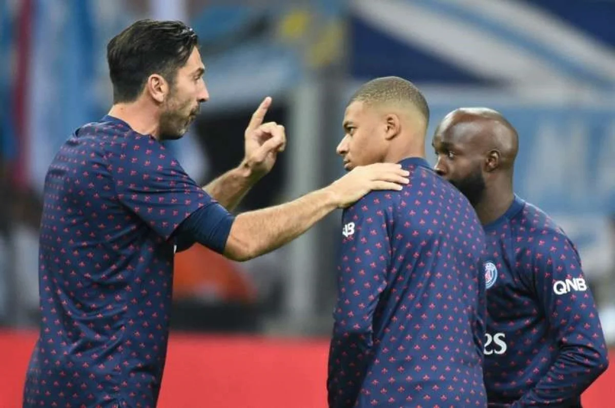 Буффон, Мбаппе и Диарра / AFP