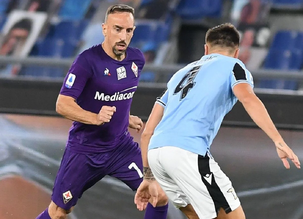 Франк Рибери против Лацио / фото: Фиорентина