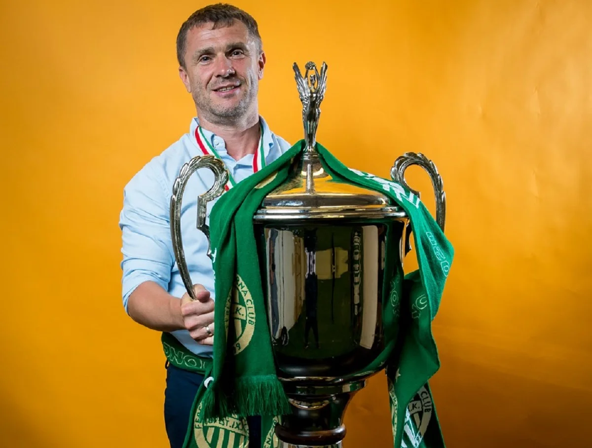 Сергій Ребров / фото: ФК Ференцварош