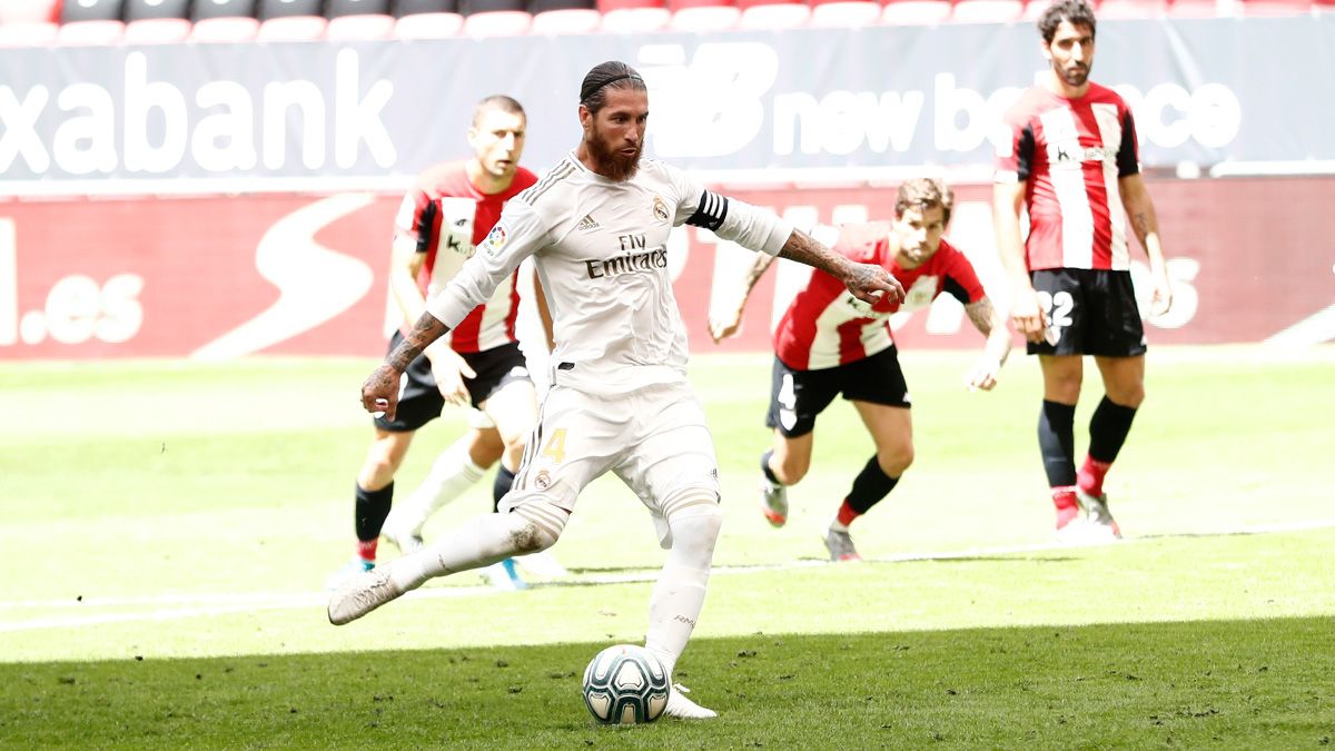 Рамос забиває переможний гол Атлетіку / Real Madrid