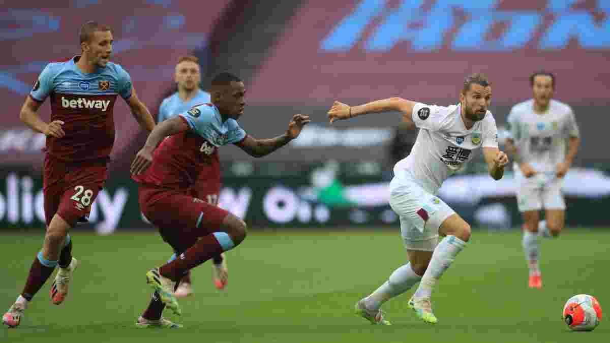 Вест Хэм – Бернли – 0:1 – видео гола и обзор проигрышного матча Ярмоленко и Ко
